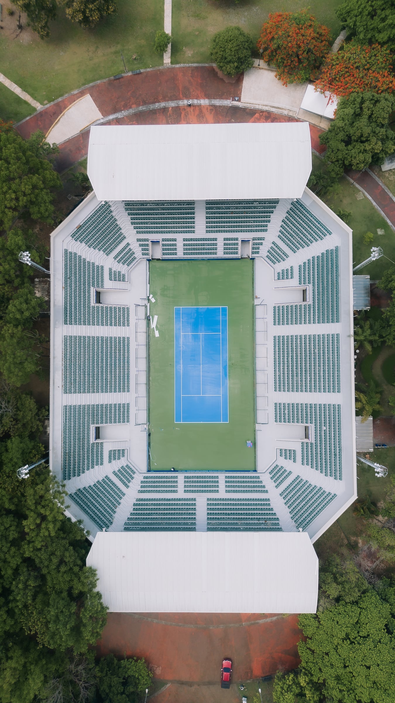 Fotografía de espacios, Pabellón de Tenis, Santo Domingo Este, foto 1